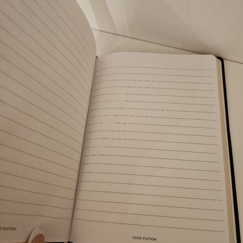 Louis Vuitton Black and Pink Monogram Note Book - Picture 16 of 16